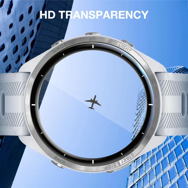 3X For Garmin Forerunner 965 265 265S Watch Full Cover Glass Screen Protector