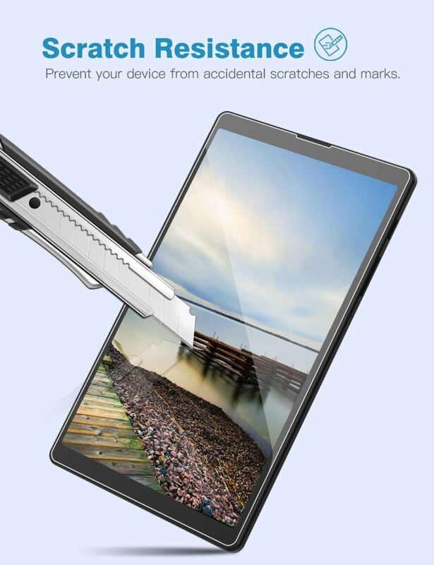 For Samsung Tab S8 Tempered Glass Screen Protector Full Cover