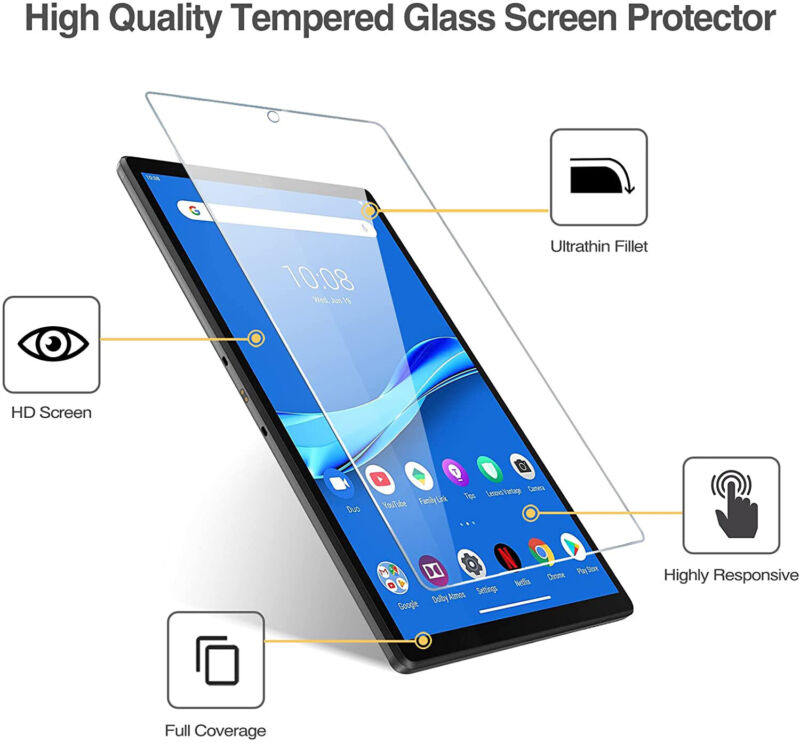 For Lenovo Tab M10 3rd Tempered Glass Screen Protector Flim