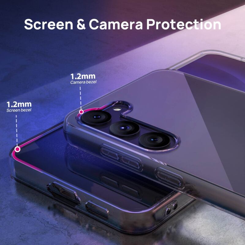 [Full SET]For Samsung Galaxy S23 Plus Ultra 5G Case Soft Clear Shockproof Slim Cover