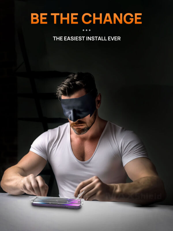 [Auto Alignment Kit] For iPhone 14 Pro Max 13 12 11 XS XR Glass Screen Protector