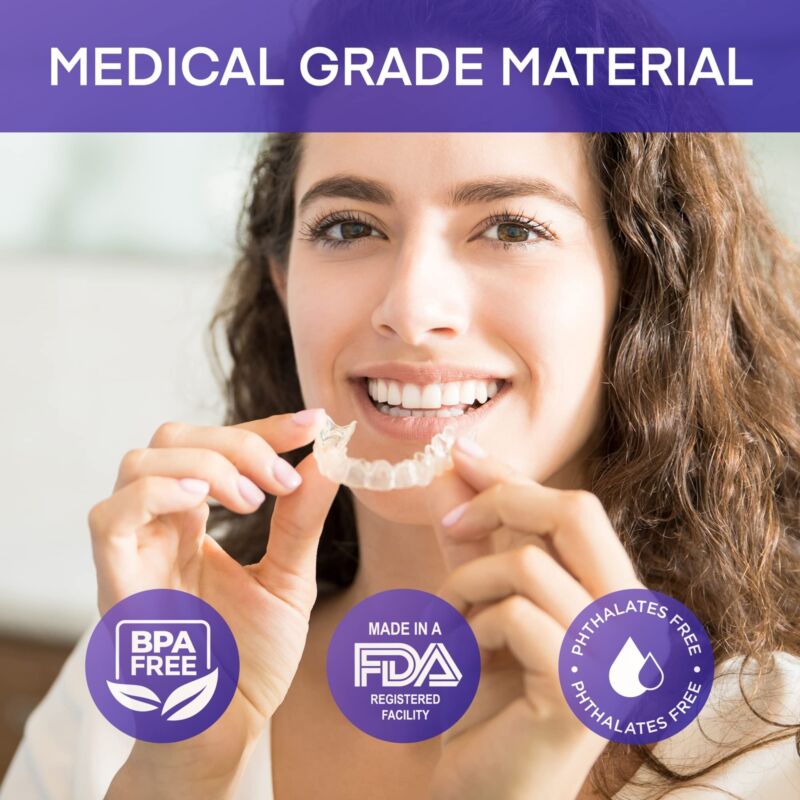 Teeth Grinding Mouthguard Mouth Guard Night Bruxism Clenching Sleeping Dental