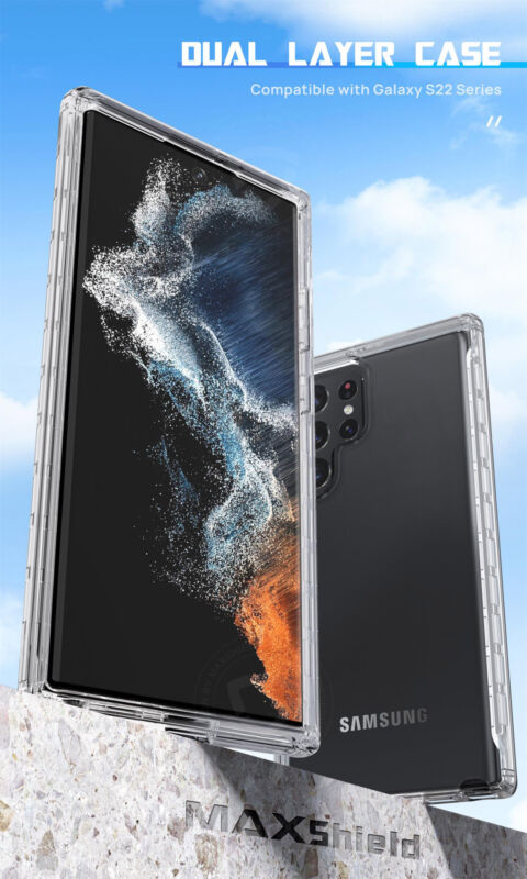 For Galaxy A54 A34 A14 5G Case Clear Shockproof 360 Full Body Cover