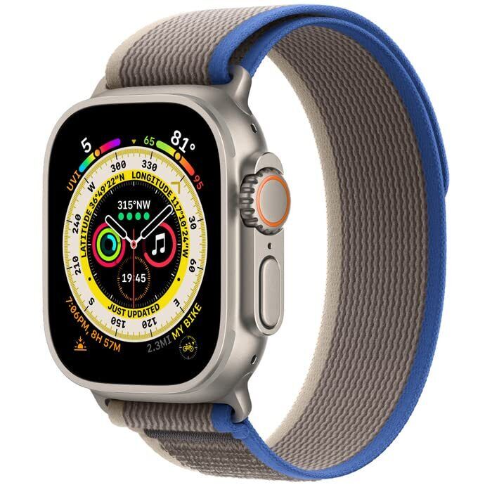 For Apple Watch Series Ultra 8 7 6 SE 49/44/45/42mm Trail Loop Nylon Band Strap