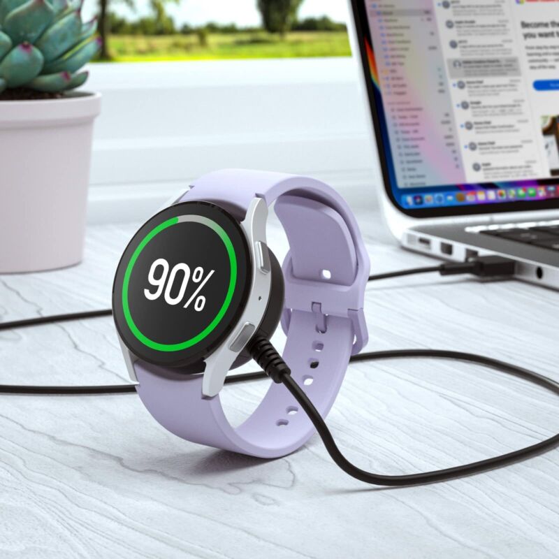 Charger Dock Cable Type C For Samsung Galaxy Watch 4 5 Pro 45 42 40 44 46mm