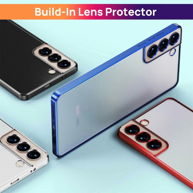 MAXSHIELD For Galaxy S23 Plus Ultra 5G Case Clear Matte Shockproof Cover