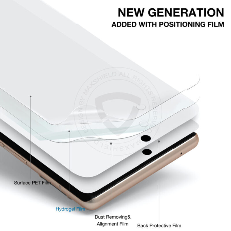 [3 Packs] For Motorola Edge 30 Ultra 5G MAXSHIELD HYDROGEL Screen Protector Cover AU