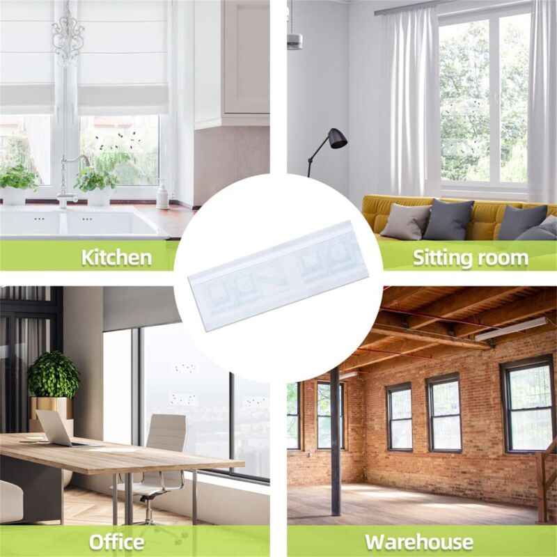 1-20x Window Fly Traps Clear Sticky Insect Trap Catcher Killer Fly Aphids Wasp