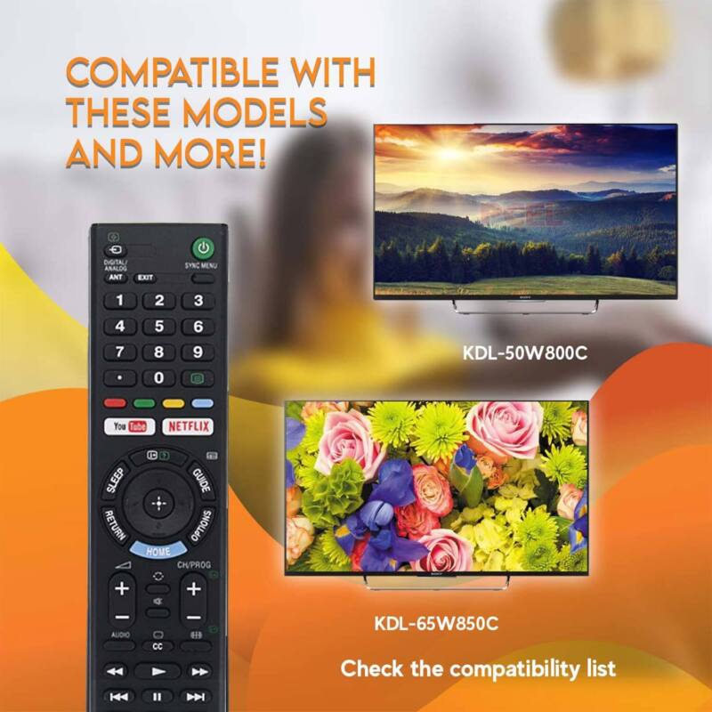 GENUINE SONY REMOTE CONTROL For ALL SONY TV NETFLIX Bravia 4k Ultra HD Smart AU