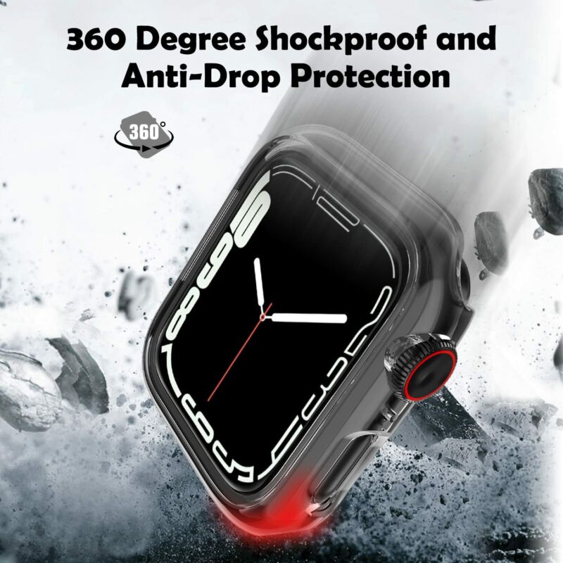 For Apple Watch Ultra 8 7 6 SE Glass Case Cover Screen Protector