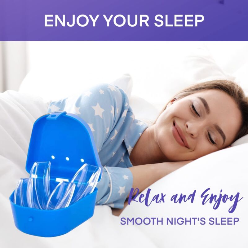Teeth Grinding Mouthguard Mouth Guard Night Bruxism Clenching Sleeping Dental
