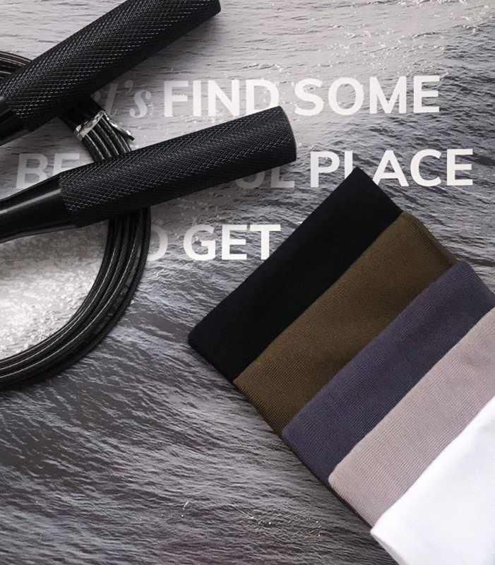 Sports Headbands Yoga Running Stretch Workout Head Hair Band For Women Men