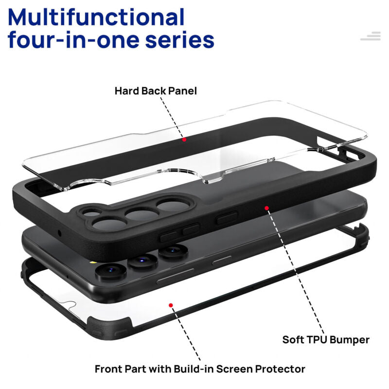 For Galaxy A13 A73 A54 A34 A14 Shockproof Rugged 360 Full Body Case Cover