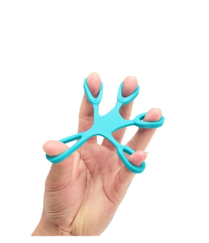 Finger Hand Exerciser Strengthener Wrist Forearm Grip Trainer Resistance Therapy