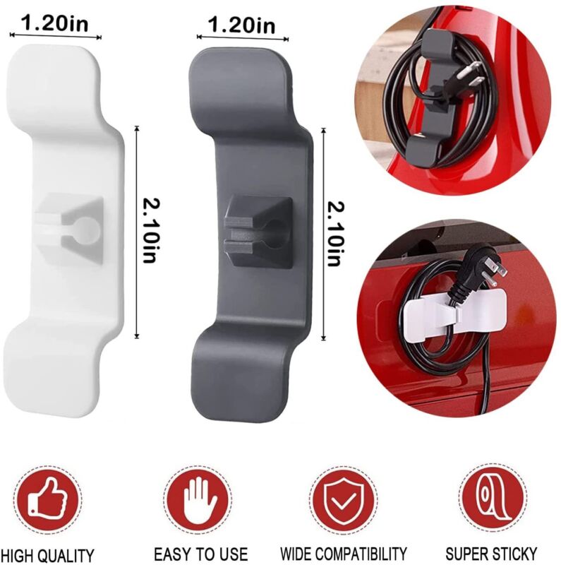 Up To 10PCS Winder Cord Holder for Kitchen Appliances Cord Organizer Cord Wrap