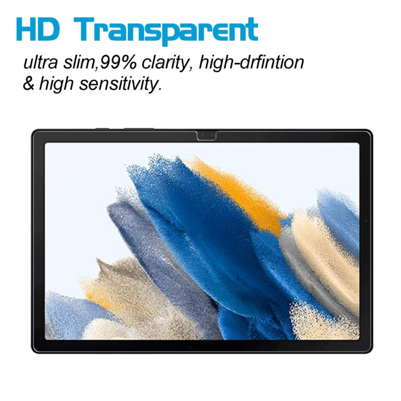 For Samsung Tab S8 Tempered Glass Screen Protector Full Cover