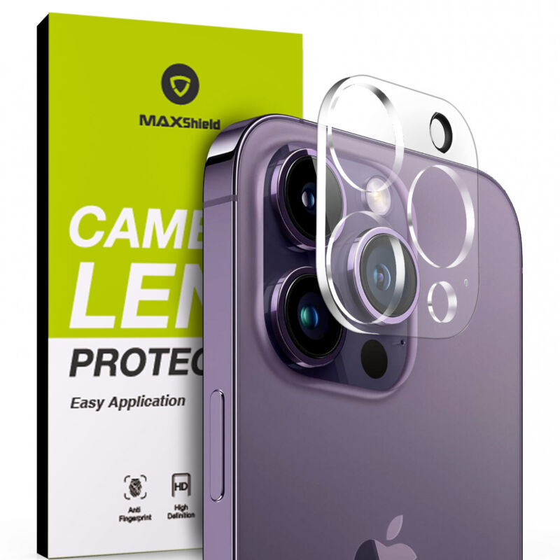3X For iPhone 14 Plus 13 Pro Max 12 Camera Lens Tempered Glass Protector