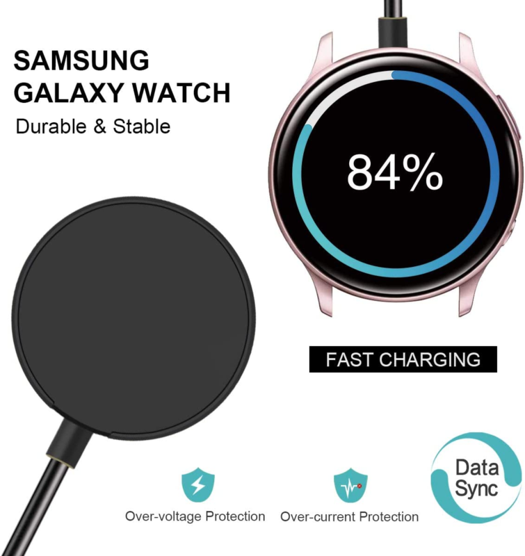 Charger Dock Cable Type C For Samsung Galaxy Watch 4 5 Pro 45 42 40 44 46mm
