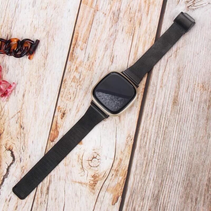 For Fitbit Versa 3 4 Sense 2 Band Milanese Stainless Steel Lock Watch Wrist Band