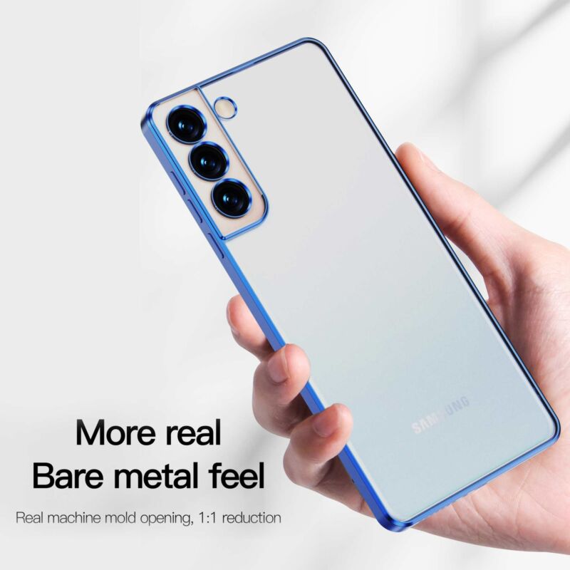 MAXSHIELD For Galaxy S23 Plus Ultra 5G Case Clear Matte Shockproof Cover