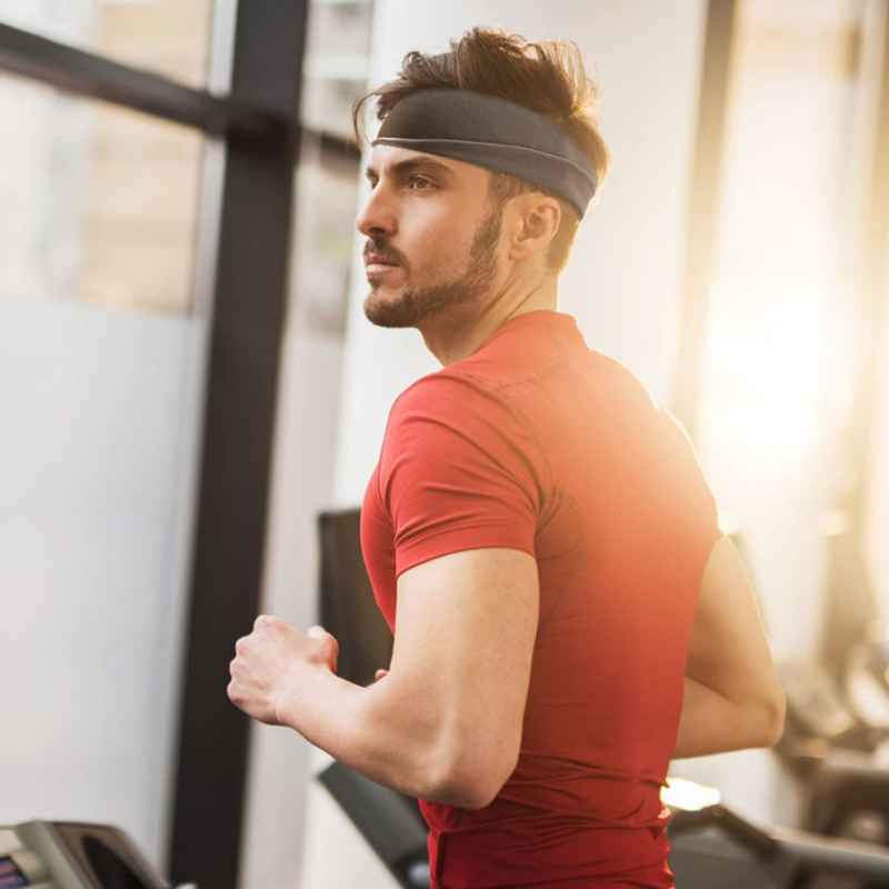 Sports Headbands Yoga Running Stretch Workout Head Hair Band For Women Men
