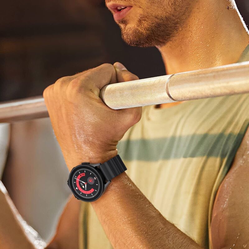 For Samsung Galaxy Watch 5 Pro 4 Classic 44/45/42/46mm Sports Strap Ocean Band