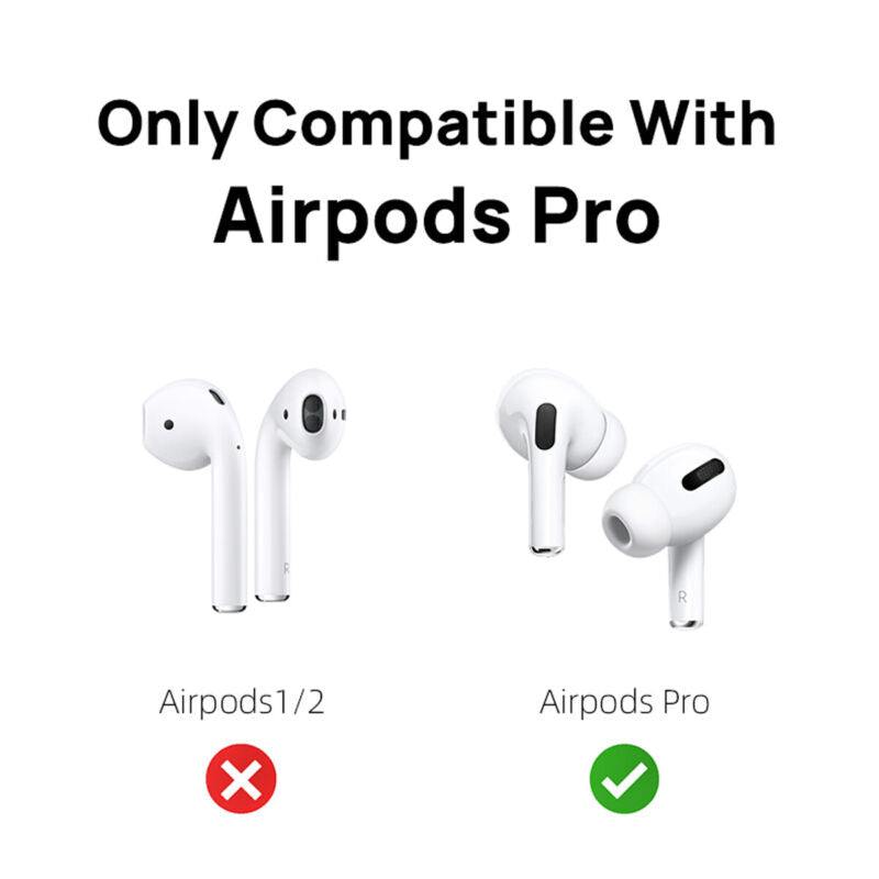 For AirPods Pro 2 Ear Hooks Case Cover Secure Holder Earbuds Ear Tips Strap