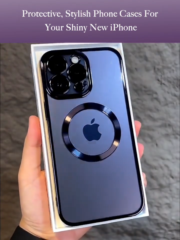 For iPhone 11 Series Magnetic Magsafe Case Clear Shockproof Case Cover