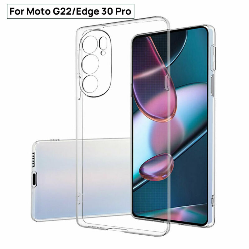 For Motorola Edge 30 Pro 5G Fusion Ultra Neo Case Clear Cover