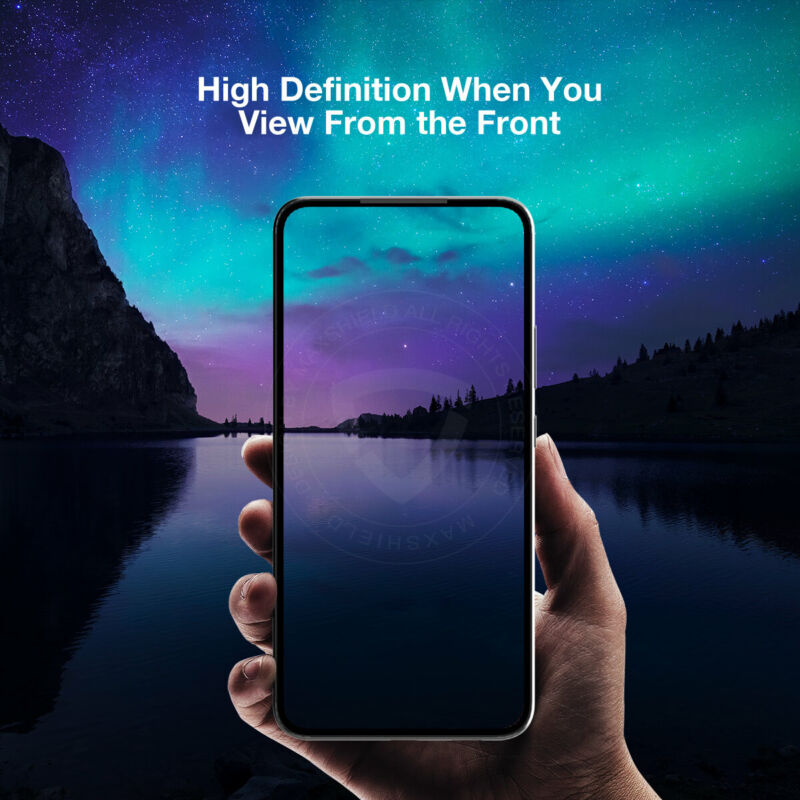 [2 Packs] For Galaxy S23 Plus Ultra Anti-Spy Privacy Screen + Lens Protector