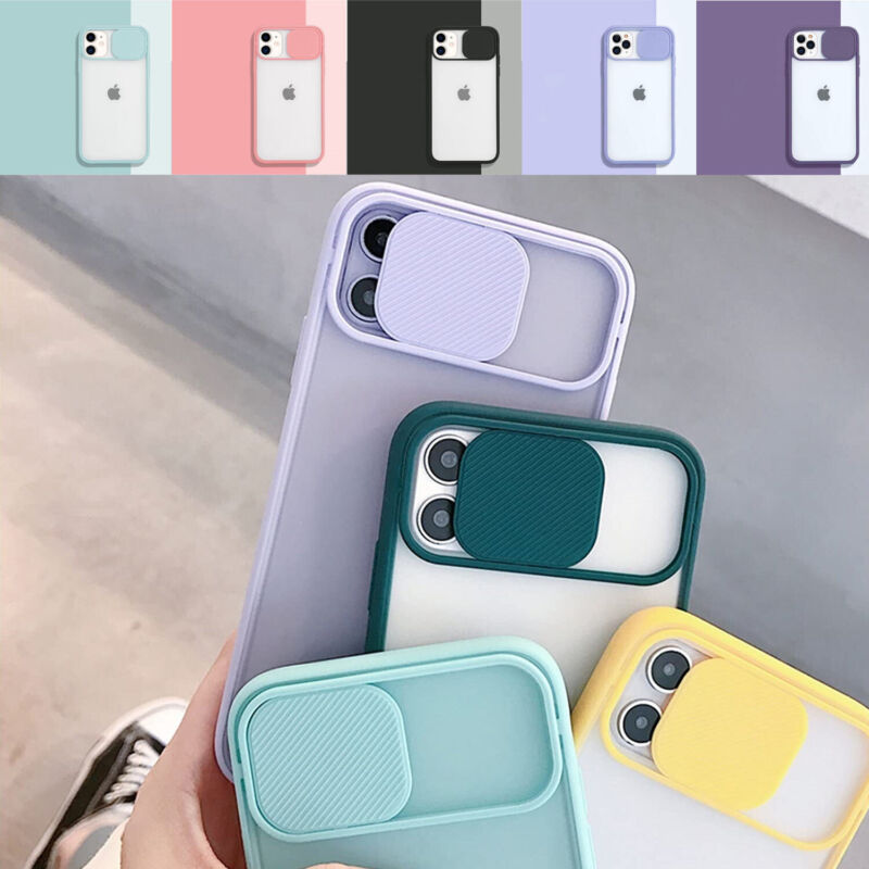 For iPhone 14 Series Case Rubber Clear Lens Camera Protector Slim Cover