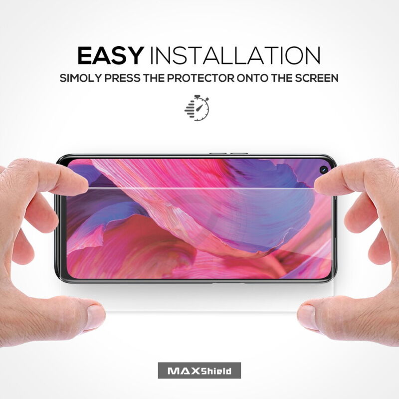2X For OPPO Reno 8 Pro Full Coverage Glass Screen Protector