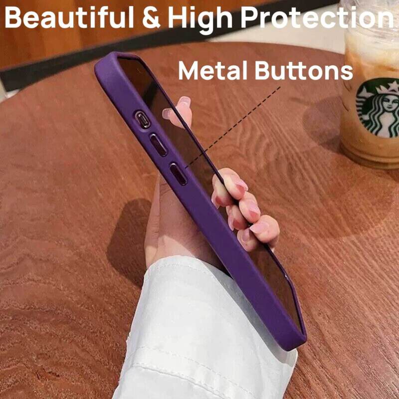 For iPhone 14 13 Pro Max Plus Clear Magsafe Case Plating Magnetic Shockprof Cover