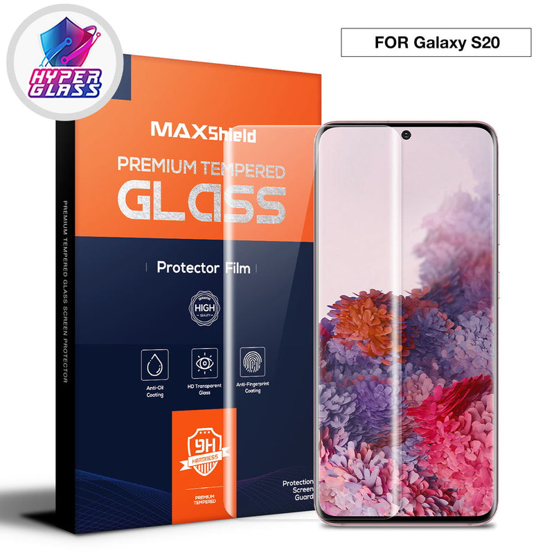 Samsung Galaxy S20 Screen Protecto Tempered Full Cover UV Glass