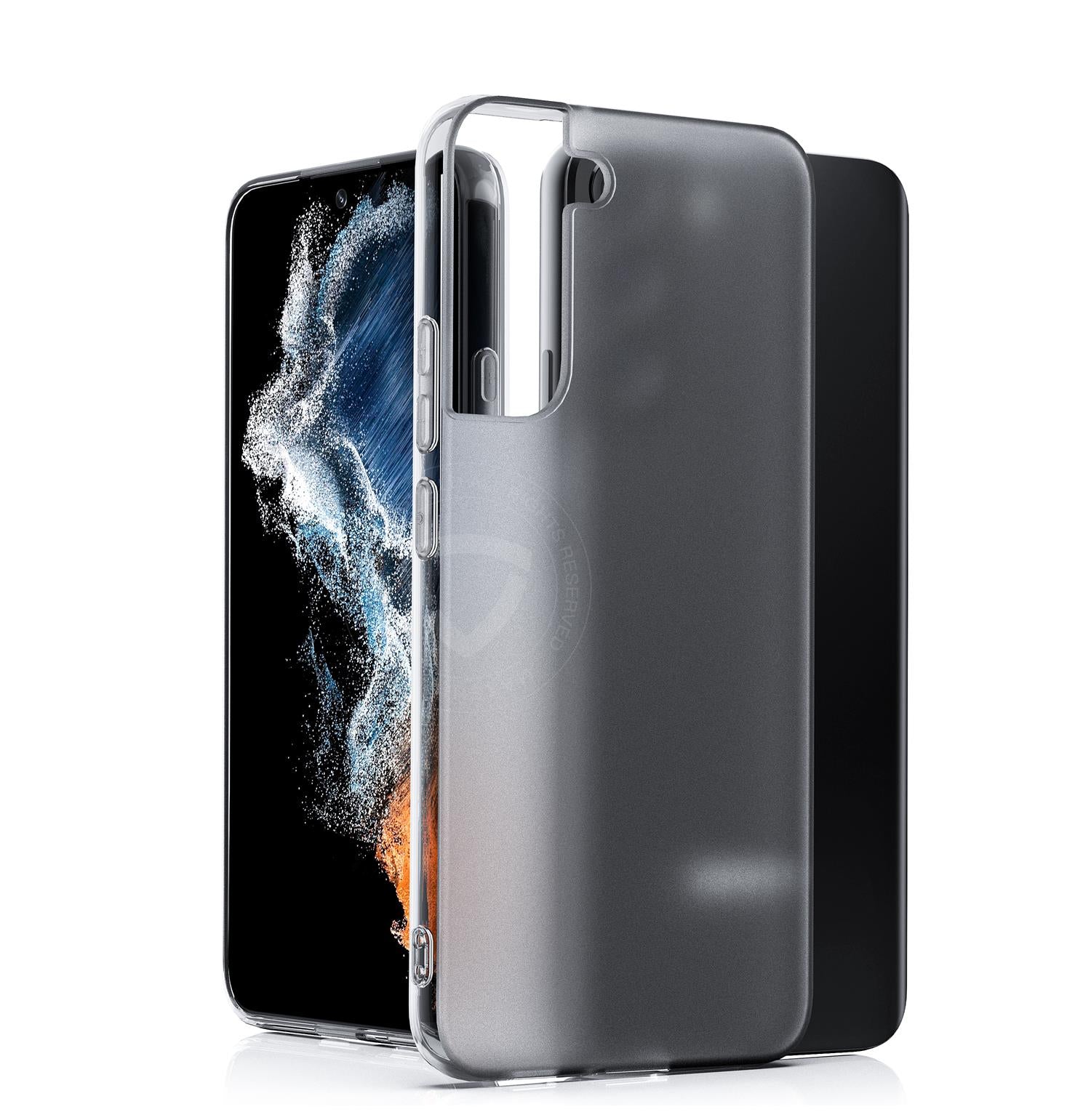 For Samsung Galaxy S22 Plus Ultra 5G Case Matte TPU Clear Slim Shockproof Cover