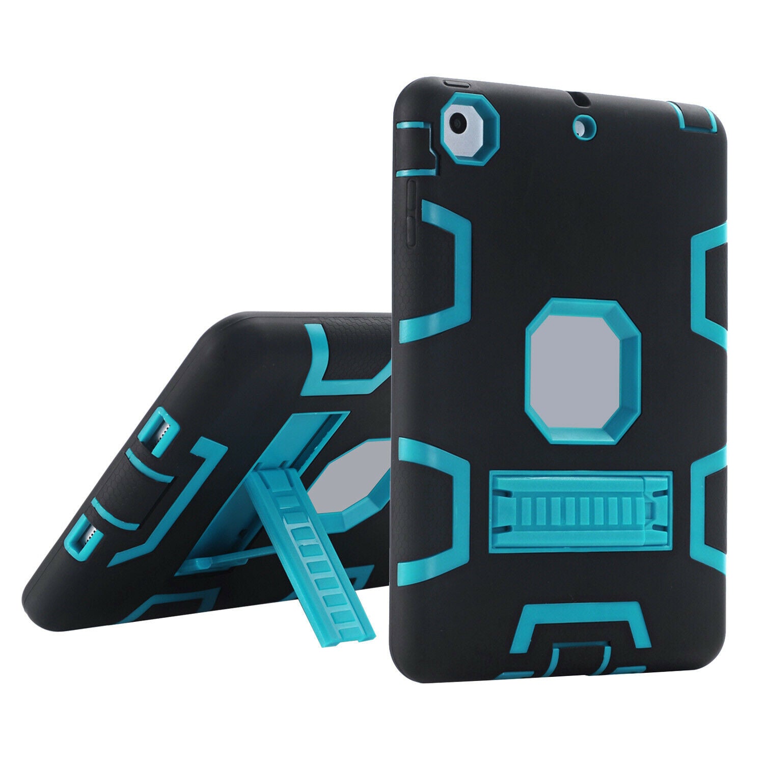 Kids Shockproof Case Heavy Duty Tough Kick Stand Cover for iPad 2 3 4