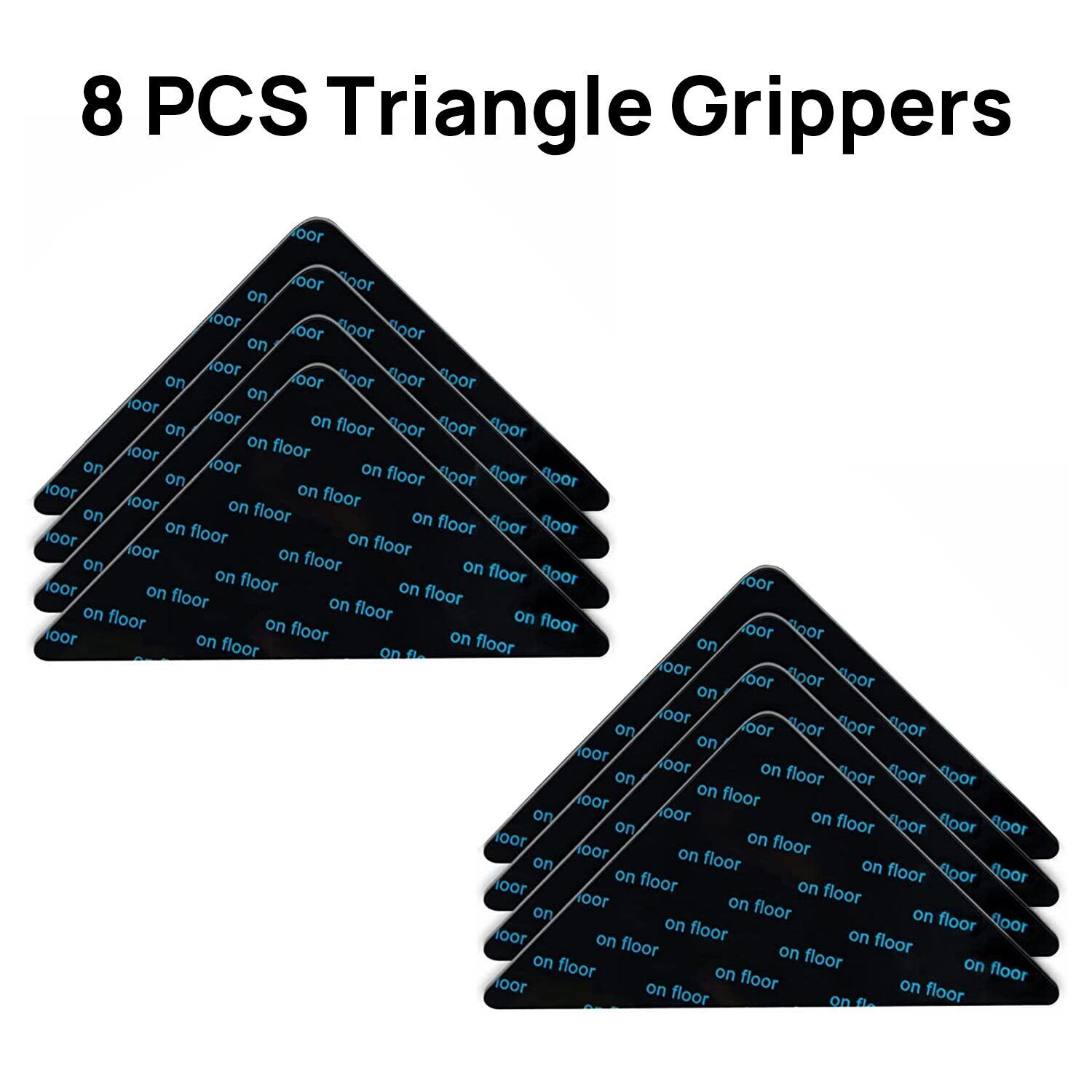 Rug Grippers Reusable Anti Skid Non Slip Washable Grip Floor Carpet NEW