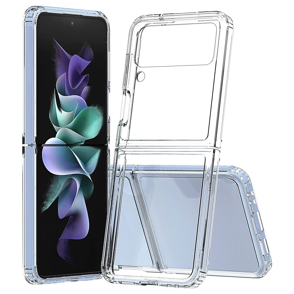 [Full SET] For Samsung Galaxy Z Flip 4 3 5G Case Shockproof Cover Screen Lens Protector
