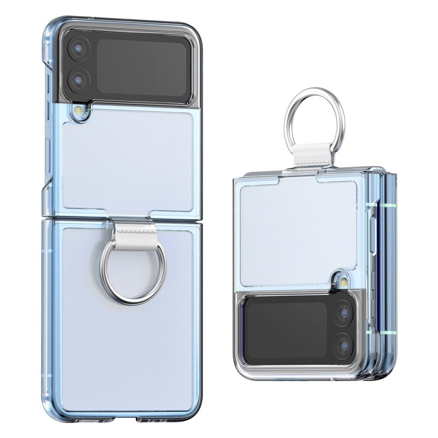 For Samsung Galaxy 5G Hard Case Ultra Slim Clear Cover With Ring Holder