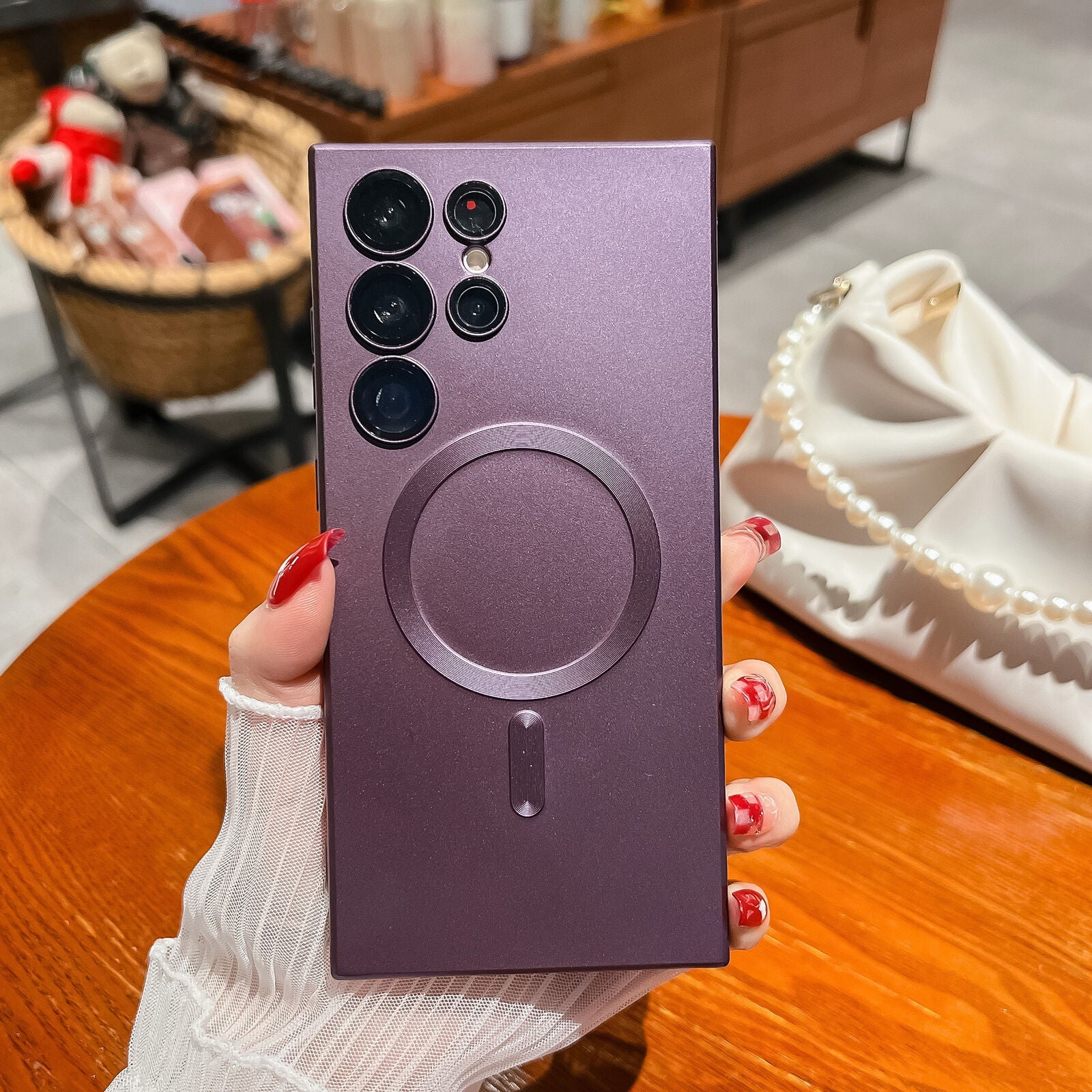 For Samsung Galaxy S24 Plus Ultra 5G Shockproof Mag Safe Case Cover