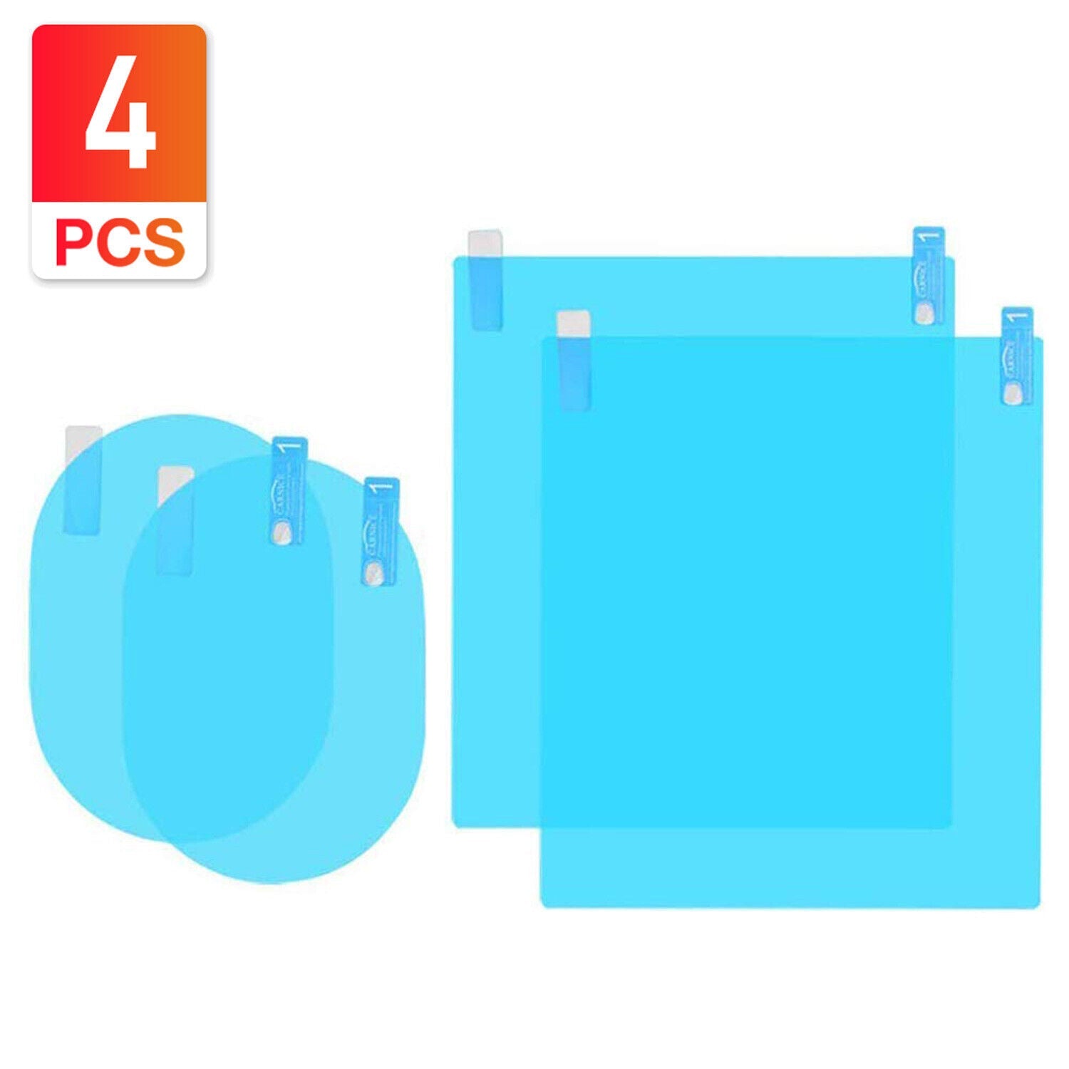 Car Side Truck Rearview Mirror Protector Film Waterproof Anti-Fog Rain-Proof AU