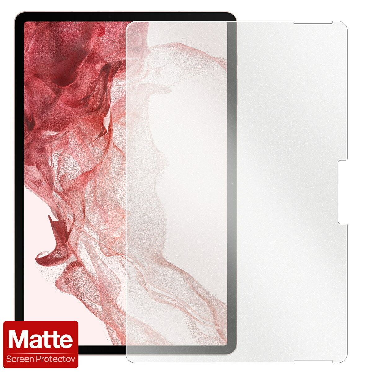 2X For Galaxy Tab S8 S7 Plus Ultra Full Cover Screen Protector Clear Matte Film