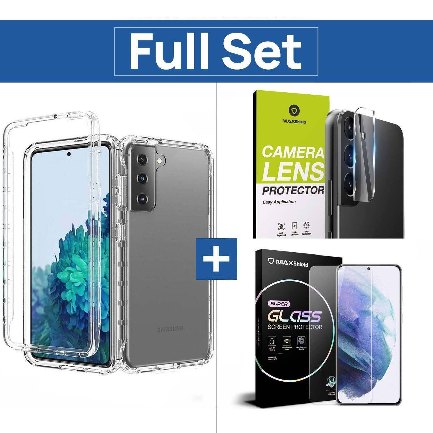For Galaxy S24 Plus Ultra Case Clear Shockproof 360 Full Body Cover