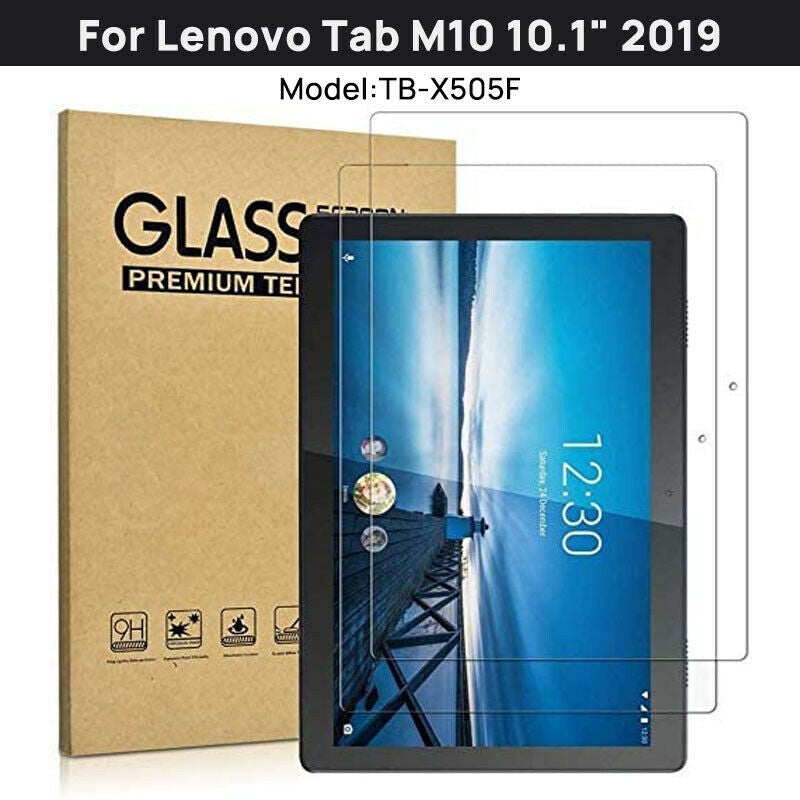 2X For Lenovo Tab M10 HD FHD Plus TB-X606F/X Tempered Glass Screen Protector Flim