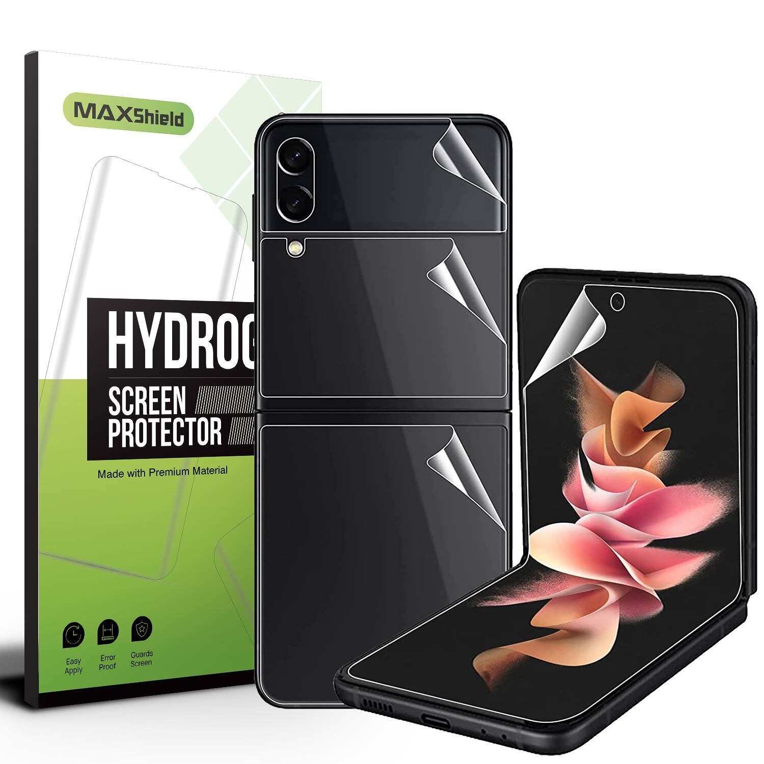 For Galaxy Z Flip 4 5G Screen Protector Hard Case Shockproof Slim Clear Cover