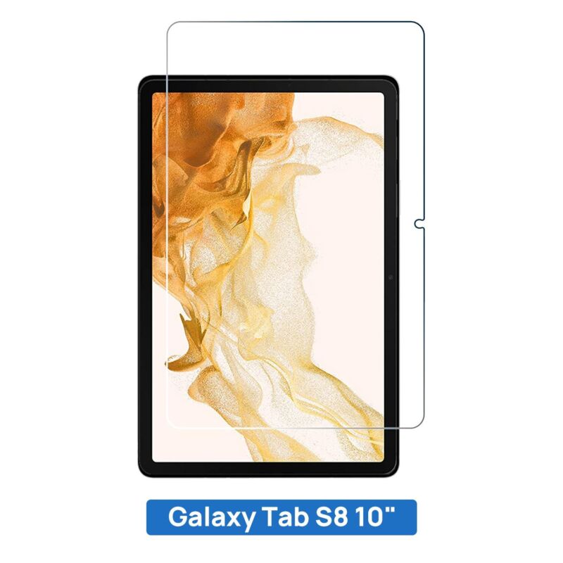 For Samsung Tab S8 Tempered Glass Screen Protector Full Cover