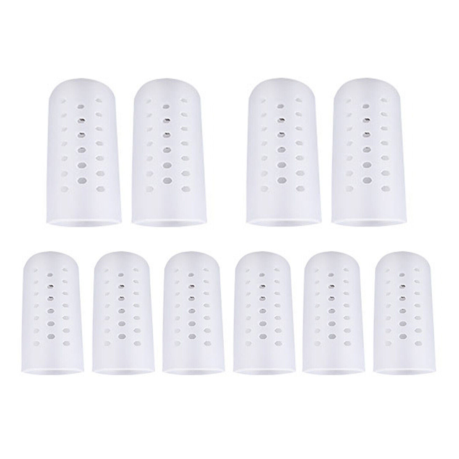 Toe Cap Silicone Sleeve Gel Cover Protector Tube Pain Relief Breathable