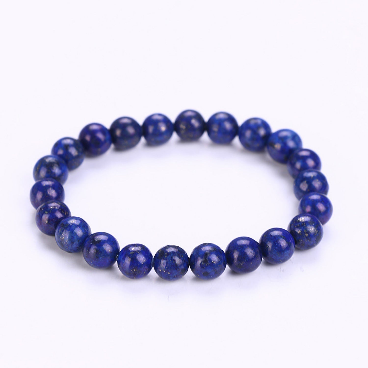Natural Gemstone Beads Handmade Stretch Crystal Bracelets Healing Stone Reiki