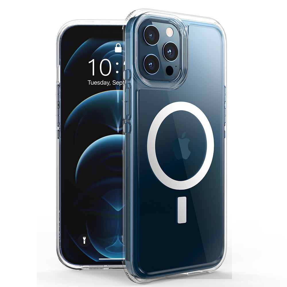 [FULL SET]For iPhone 14 Series Clear Magsafe Magnetic Case Shockproof Cover