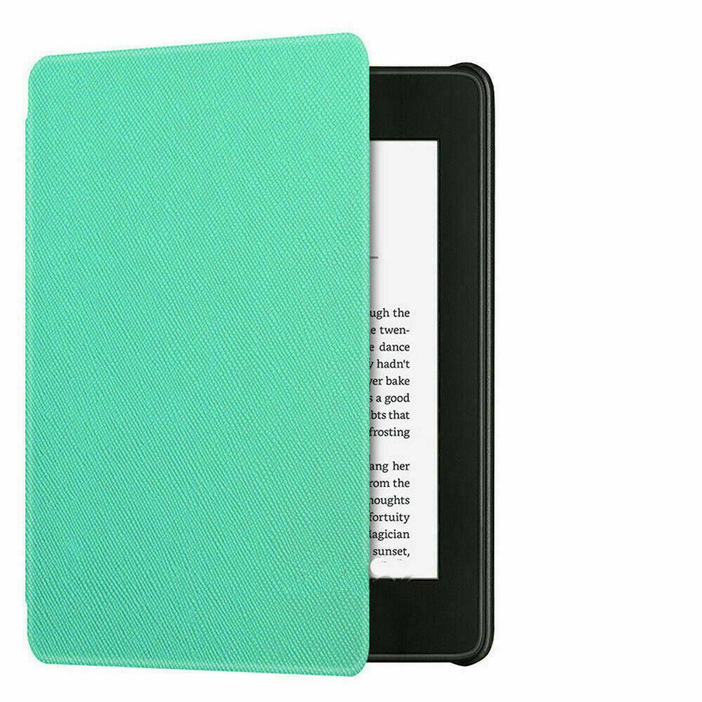 Amazon KINDLE Paperwhite 10th Flip Leather Folio Case Cover Slim Magnetic-Mint